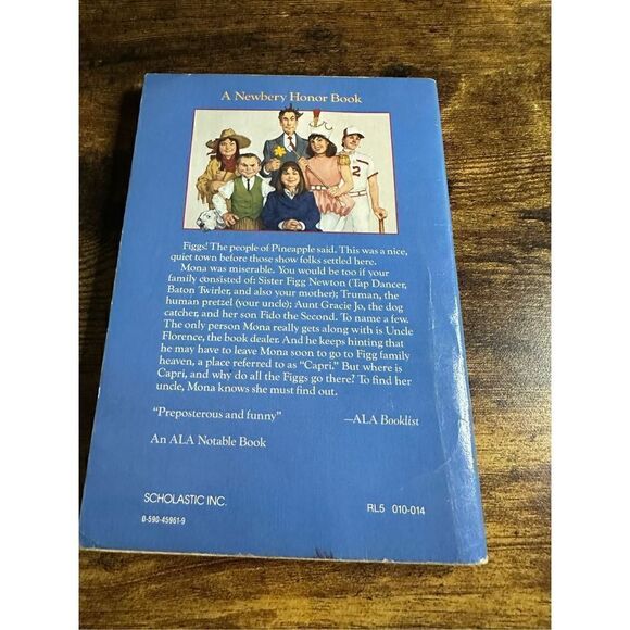 Figgs and Phantoms By Ellen Raskin Kids Paperback Book 1992 First scholastic - Picture 3 of 5